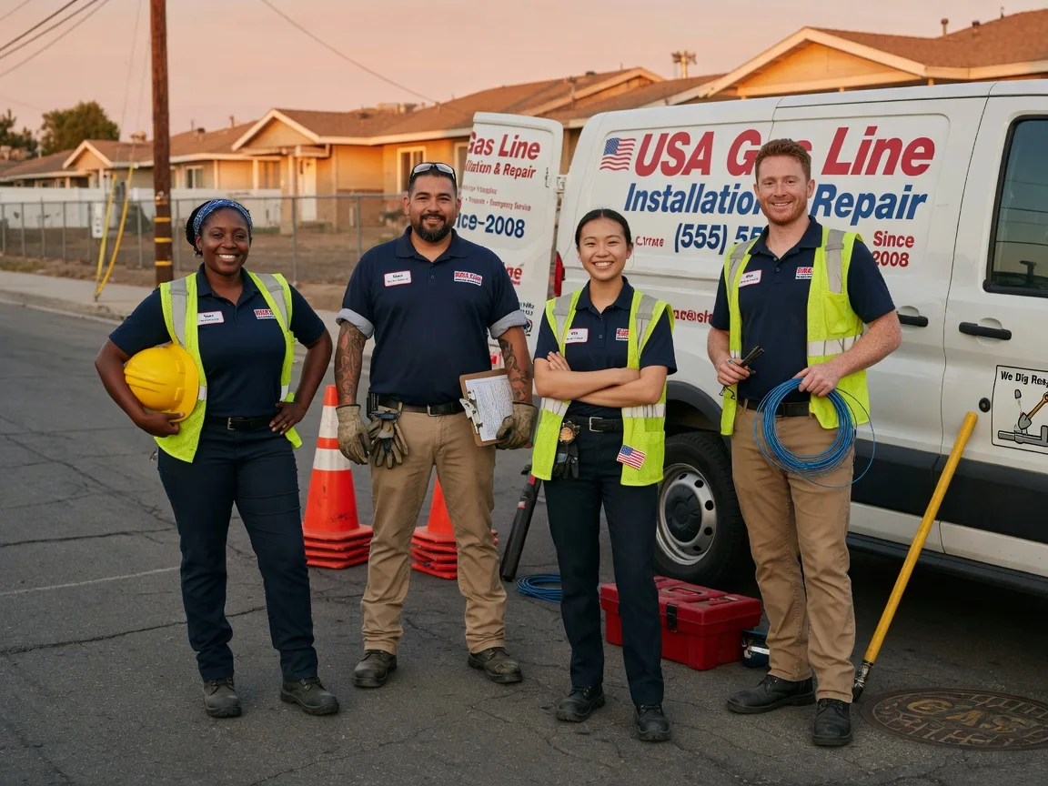 Gas Line Installation company in Sunbury, OH